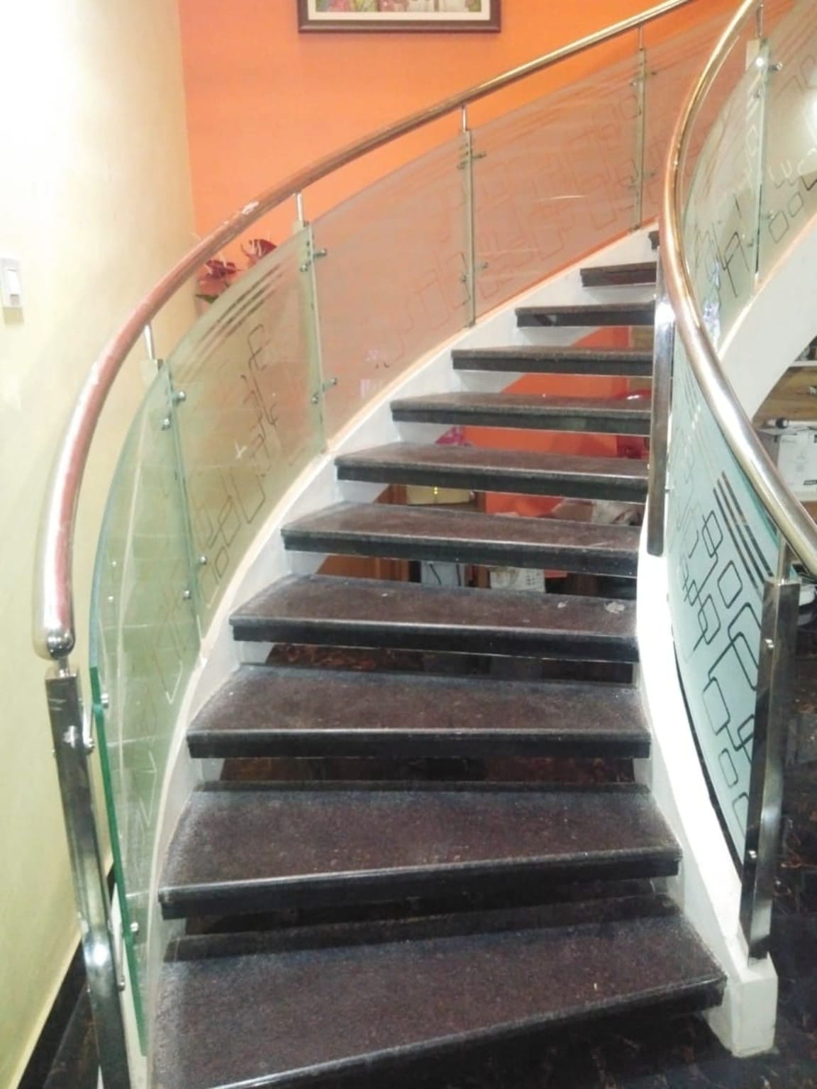 Curved Glass Rails