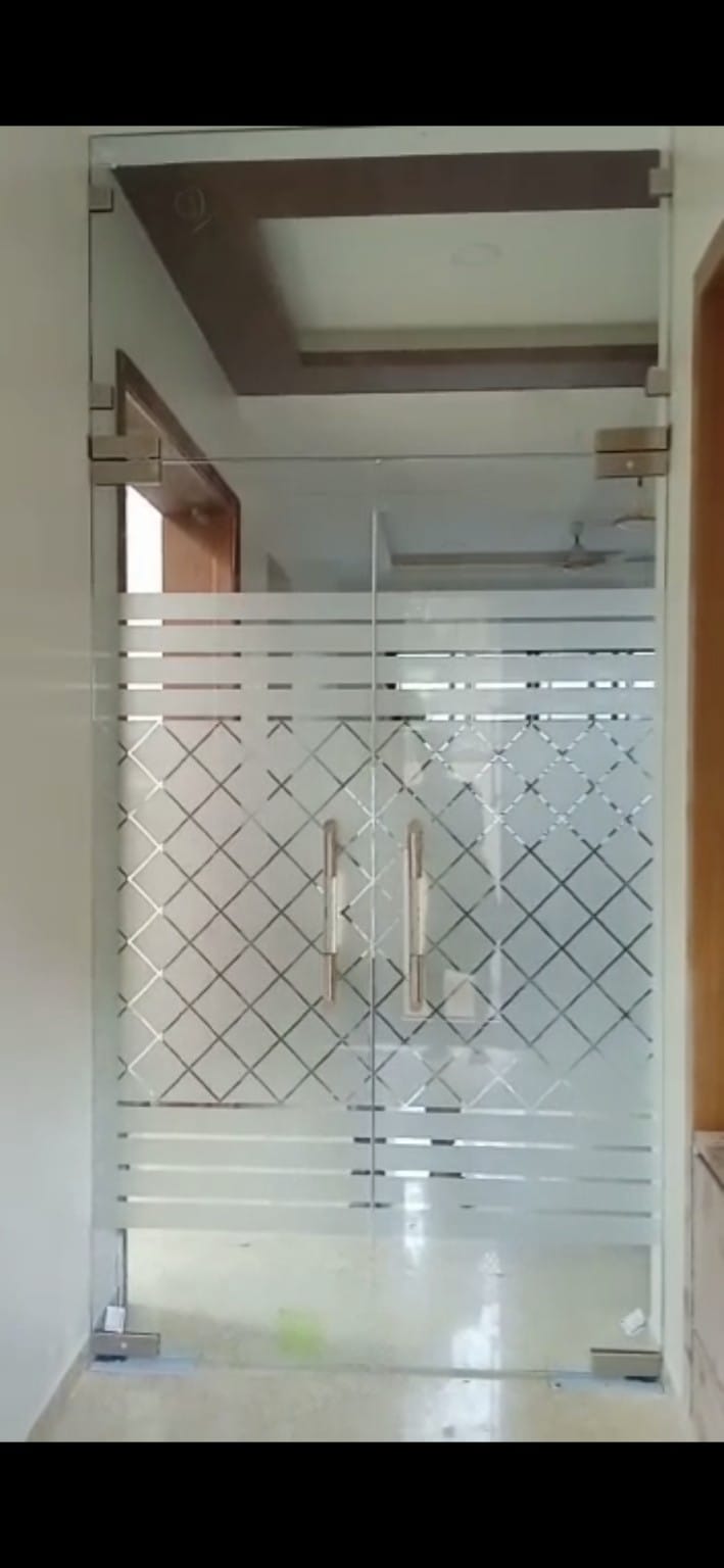 Toughened Glass Door